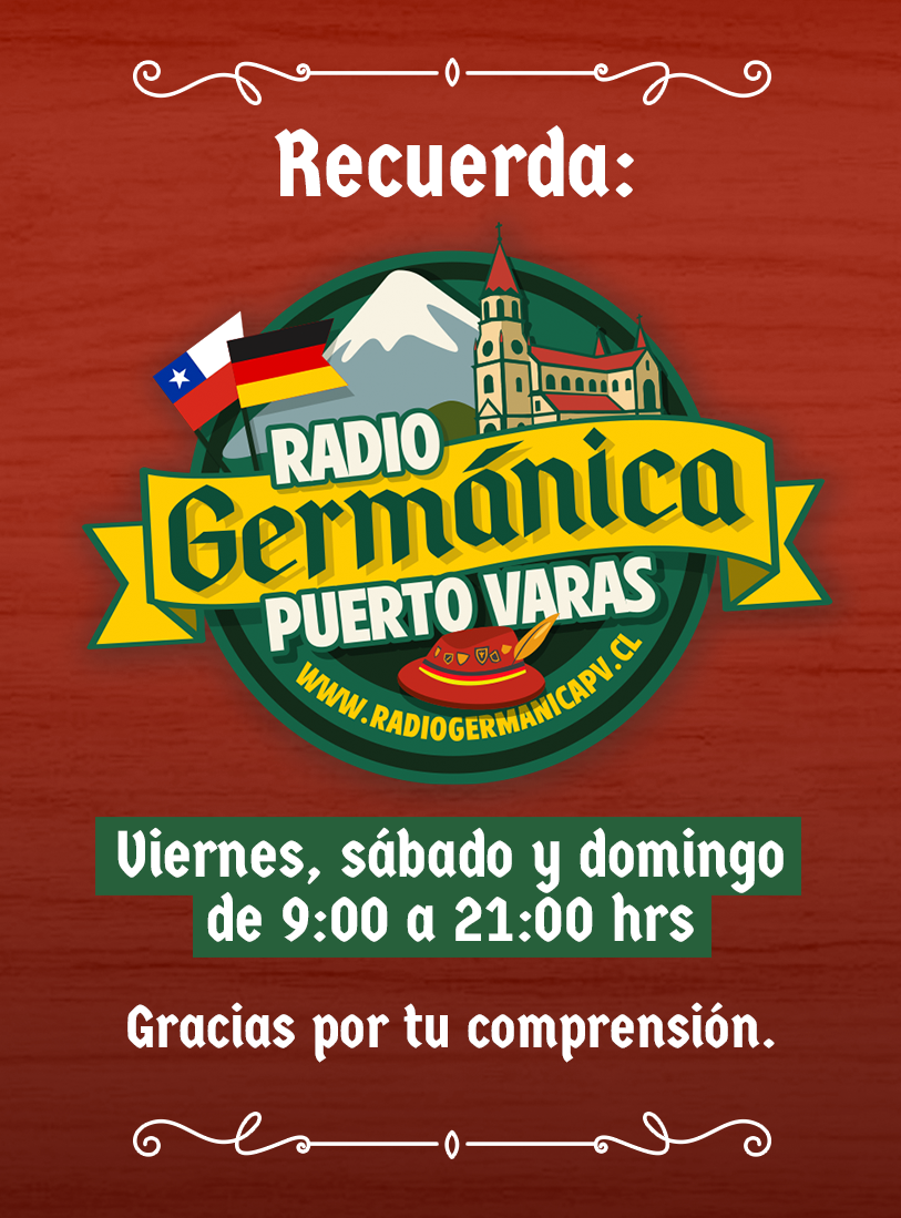 Aviso Radio Germánica Puerto Varas